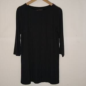 J Jill Wearever Collection Women's Small Black dress. Lagonlook. Minimalist